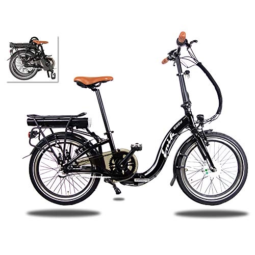Falträder : ENIK E-Bike Klapprad EASY 20, 20 Zoll, 3 Gang, Frontmotor, 317 Wh 50, 8 cm (20 Zoll)