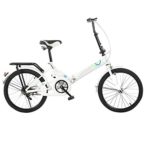 Falträder : Fahrrad 20 Zoll Faltbares Erwachsenenrad, Tragbarer Faltbarer Platzsparender Roller, für Die Arbeit in Der StäDtischen Umgebung Und für Den Weg Zur Und Von Der Arbeit