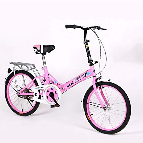 Falträder : HWZXC Frauen-Faltbare Fahrräder, Erwachsene, die Fahrrad-Damen-Fahrrad-Männer und Frauen-Art-Studenten-Auto-Faltbare Fahrräder Falten