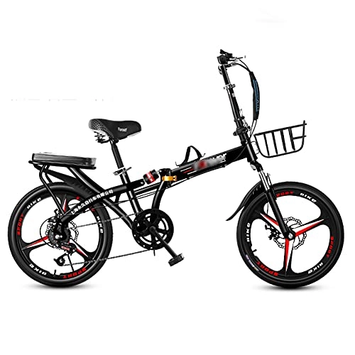 Falträder : Klapprad, Faltrad Fahrrad Folding Bike, für Herren Damen Jungen, 20 Zoll geeignet für 130-160cm, Erwachsene Männer und Frauen Freien Reitausflug / B / 20inch