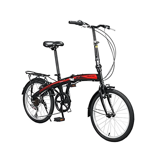 Falträder : Klapprad, Faltrad Fahrrad Folding Bike, für Herren Damen Jungen, 20 Zoll geeignet für 130-190cm, Erwachsene Männer und Frauen Freien Reitausflug / A