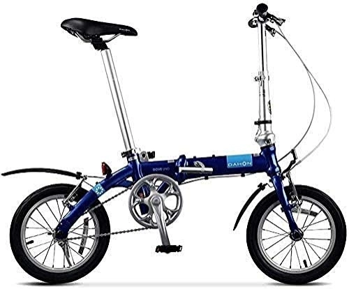 Falträder : LILAODA Falträder Faltrad Mini Ultraleichtes 14-Zoll-Fahrrad Herren und Damen Tragbares kleines Aluminiumlegierungsrad Ultraleichtes Fahrrad Perfect