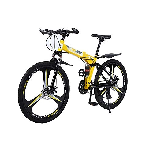 Falträder : liu 26 Zoll Mountainbike, geeignet ab 150 cm, 21 / 24 / 27 Gang-Schaltung, Gabelfederung, Jungen-Fahrrad & Herren-Fahrrad, 27speed