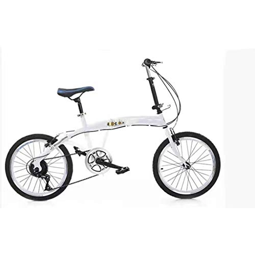 Falträder : LXYStands Faltbares Fahrrad Leichtes, kohlenstoffhaltiges 20-Zoll-Mini-Kompakt-Fahrrad aus kohlenstoffhaltigem Fahrrad Urban Commuter Leichtes Faltrad Student Car Adult Cruiser Bike