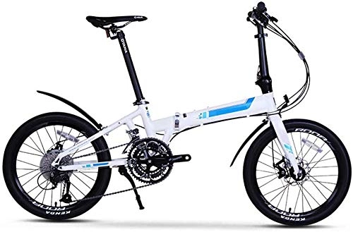 Falträder : Mnjin Rennrad Faltrad Mountainbike Aluminiumlegierung Schalt Faltrad Erwachsene Mnner und Frauen Schwarz 20 Zoll 27 Geschwindigkeit
