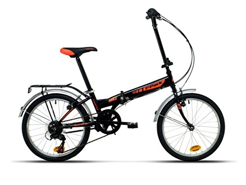 Falträder : Moma Bikes Folding Park Klappräder, Schwarz, One Size