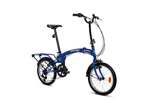 Falträder : Moma Bikes Unisex-Adult Compact 18 Azul BICMP18AUN, BLAU, Normal