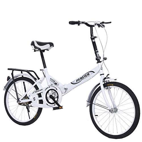 Falträder : NA ZGGYA Kleine tragbare Fahrräder für Erwachsene Studenten und Studenten mit Variabler Geschwindigkeit 20 Zoll, 20 Zoll Licht, Fahrradschlagabsorption Fahrrad