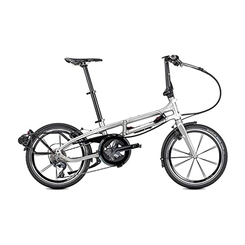 Falträder : Tern Unisex Fahrrad BAB S11 Faltrad, 11 Gang, 20", Silber, 02122026
