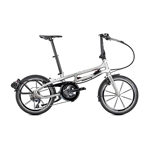 Falträder : Tern Unisex Fahrrad BYB S11 Faltrad, 11 Gang, 20", Silber Mod. 21, 02122026