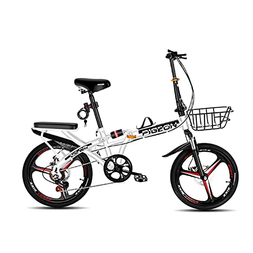 Falträder : Unisex Fahrrad Faltrad, 16", Herren-fahrrad & Jungen-fahrrad, Licht Aluminium Faltrad, Cityfahrrad Für Mädchen, Jungen, Herren Und Damen / A16inch