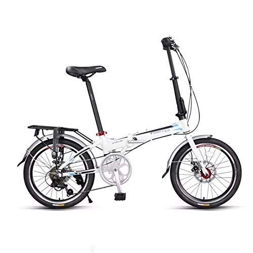 Falträder : WEHOLY Fahrrad Faltrad Permanent Faltrad Erwachsene Männer und Frauen ultraleichtes tragbares 20-Zoll-Schaltgetriebe aus Aluminiumlegierung