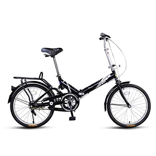 Falträder : WEHOLY Fahrrad Travel Folding Bicycle Adult Lightweight Portable 20-Zoll-Faltrad Faltbare Fahrräder Faltbares Single-Speed-Fahrrad