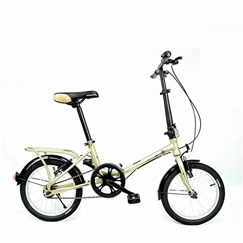 Falträder : WEHOLY Fahrradreise 16 Zoll tragbares Faltrad Kind Erwachsene Männer und Frauen Studenten leichtes Faltrad Freizeitfahrrad