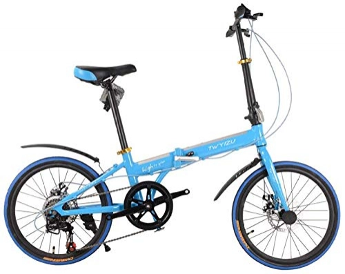 Falträder : WYZXR Freestyle Kids 'Bikes 16 Zoll Faltrad aus Aluminiumlegierung 7-Gang-Scheibenbremse Faltrad fr Kinder