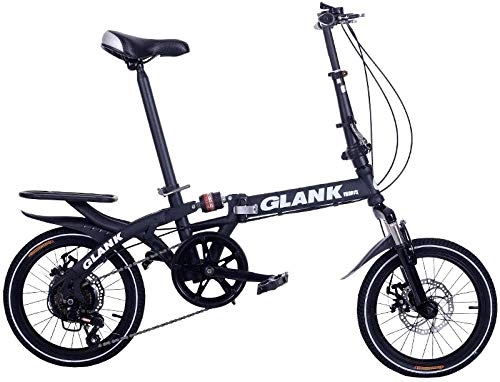 Falträder : WYZXR Freestyle Kids 'Bikes Männer- und Frauen-Faltrad 14-Zoll-Stoßdämpfer mit Variabler Geschwindigkeit, tragbares Fahren für Erwachsene Studentenkinder