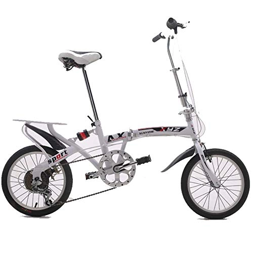 Falträder : XIAOFEI 6-Gang-V-Bremse leichtes Aluminiumrahmen für Erwachsene 20-Zoll-Faltrad, AluminiumlegierungV Bremse Customized superleicht Alloy Folding Bike