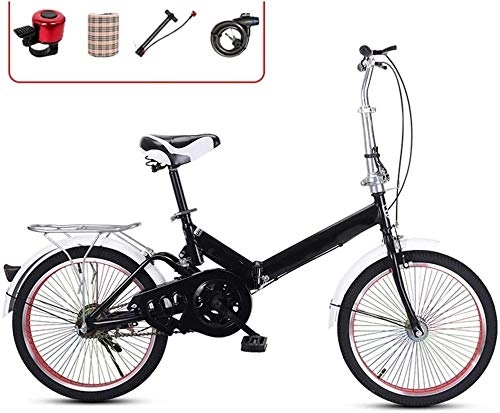 Falträder : XIN Mountainbike Folding Fahrrad Student Radfahren ultraleichte tragbare 20 Zoll Faltrad for Männer Frauen Leichtklapp beiläufige Damping Fahrrad (Color : B2)