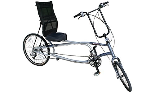 Liegerader : Liegerad EZ-Sport AX für Erwachsene, mit Komfort-Sitz, 150 kg Tragfähigkeit, 27-Gang Schaltung, 26 Zoll und 20 Zoll Reifen, Trike / Tadpole / Dreirad / Fahrrad