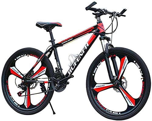 Mountainbike : 2021 Das Neue MTB-Fahrrad-Mountainbike 26 Zoll, 27-Gang-Schaltwerk, Scheibenbremsen vorne und hinten, mehr Farben, Passform 160-185 cm