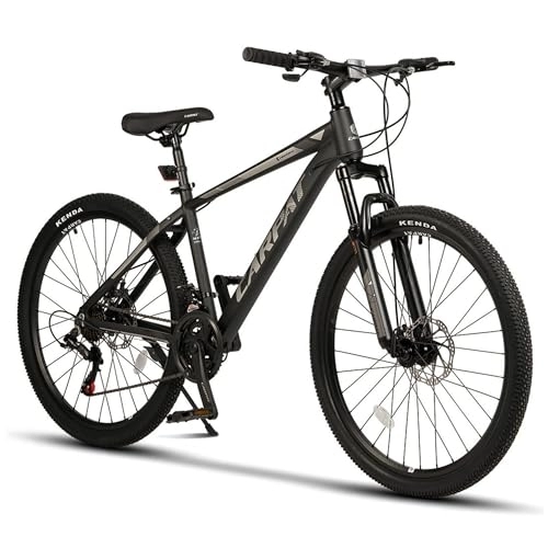 Mountainbike : 26 29 Zoll Premium Mountainbike, Scheibenbremse, Shimano 21 Gang-Schaltung, MTB Hardtail Fahrrad für Jungen, Mädchen, Damen & Herren