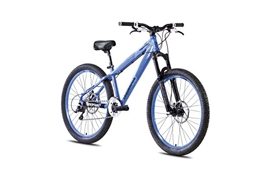 Mountainbike : 26" Alu Dirt Bike LEADER FOX Dragstar Fahrrad MTB Scheibenbremsen blau