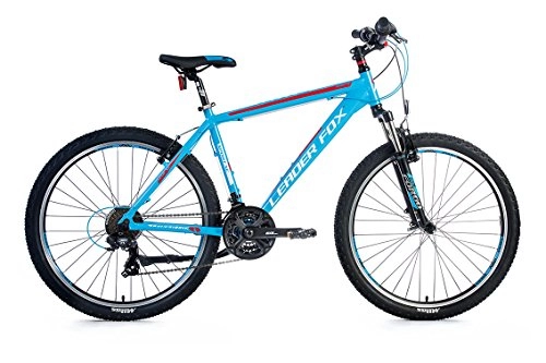 Mountainbike : 26" Zoll Alu LEADER FOX MXC Fahrrad MTB schwarz grün Mountain Bike Shimano Rh 36cm schwarz blau Modell 2018