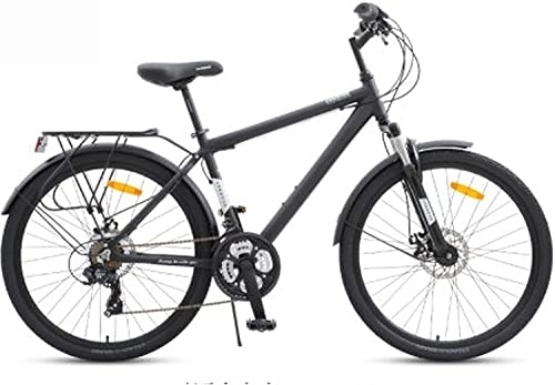 Mountainbike : ADASTE 26 Inch Mountain Bike Aluminum Alloy 21 Variable Speed Shock Absorption Off-Road Travel City Commuter Car
