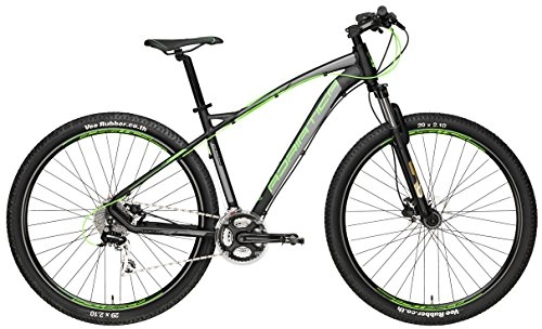 Mountainbike : Adriatica 29 Zoll Mountainbike Wing RS 24 Gang, Farbe:schwarz-grün, Rahmengröße:42cm