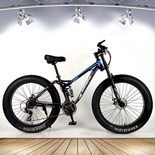 Mountainbike : Adult Fat Tire Mountain Bike, Snowbike, Doppelscheibenbremse Cruiser Bikes, Strand Fahrrad 26 Zoll-Räder, D