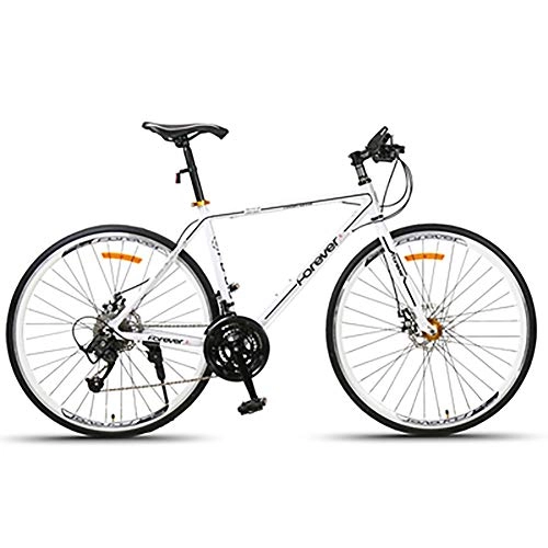 Mountainbike : AI-QX Bike 26 Zoll Mountainbike, geeignet ab 150 cm, 27 Gang-Schaltung, Gabelfederung, Jungen-Fahrrad & Herren-Fahrrad, Rahmentasche, White