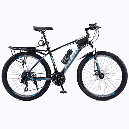 Mountainbike : Aoyo Mountainbike 24-Gang-Fahrrad, Roller-Fahrrad, Erwachsener Student Off-Road-variablengeschwindigkeits-Rennsport(Color:B- dunkelblau)