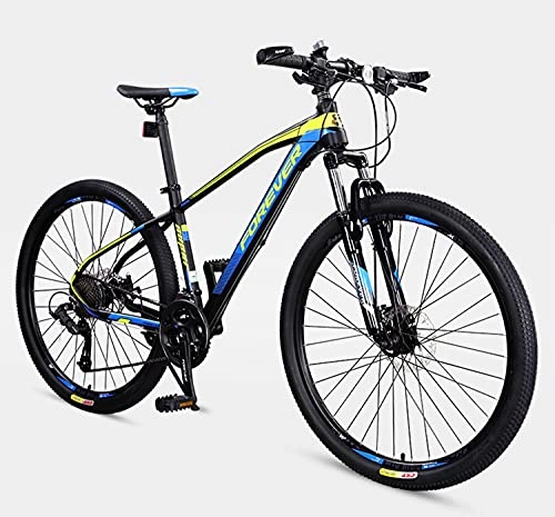 Mountainbike : ASEDF Bike, Hardtail Aluminium Mountainbike 27 Gang Schaltung, Scheibenbremse 27.5 Zoll Reifen Blue