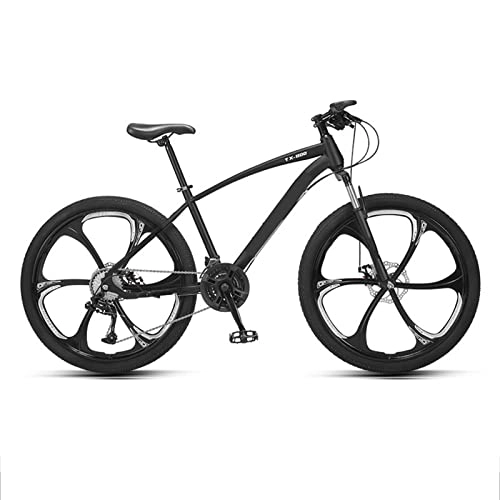 Mountainbike : AZXV Herren Mountainbike, Full-Carbon-Stahl-MTB-Fahrrad, 30 Geschwindigkeit, 26-Zoll-Räder, 4 Größen, Mountainbike für Jugendliche, Jungen, Mädchen, Herren, Damen, Mehrer black-21