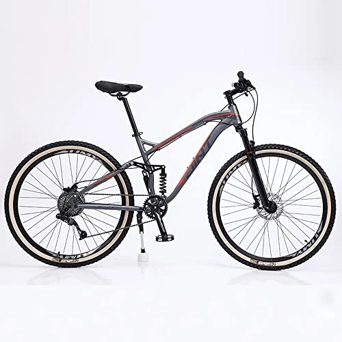 Mountainbike : Bananaww Premium Mountainbike in 27.5 Zoll Fahrrad für Mädchen Jungen Herren und Damen - 9 / 10 / 11 / 12 Gang Schaltung, Vollfederung MTB, Scheibenbremse