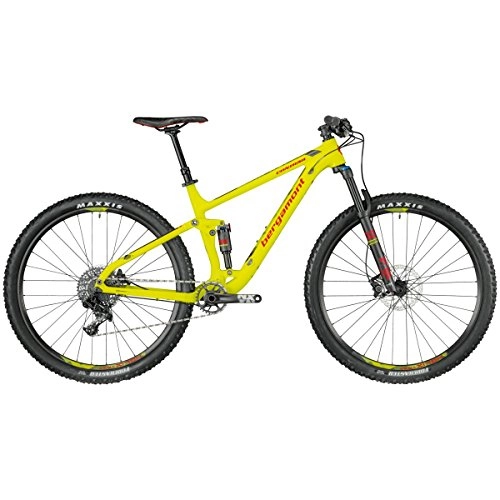 Mountainbike : Bergamont Contrail 7.0 MTB 29'' Fahrrad grün / rot 2018: Größe: L (176-183cm)