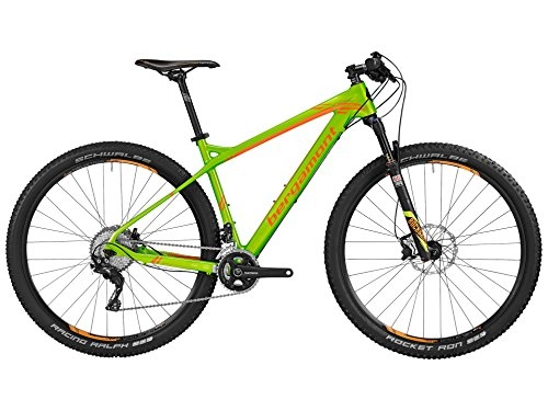 Mountainbike : Bergamont Revox LTD 29'' Carbon MTB Fahrrad Sondermodell grün / orange 2016: Größe: M (168-175cm)