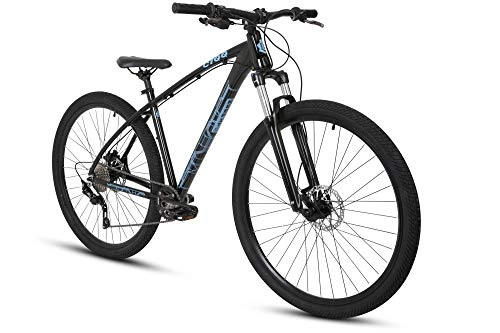 Mountainbike : Collective Bikes Mountainbike 29 Zoll MTB Hardtail C100 Wheelie Fahrrad 2 Farben (Aqua)