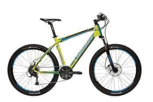 Mountainbike : Corratec MTB X-Vert Motion 26" 2013 gelb-Gruen blau BK16045 (Rahmengröße 49)