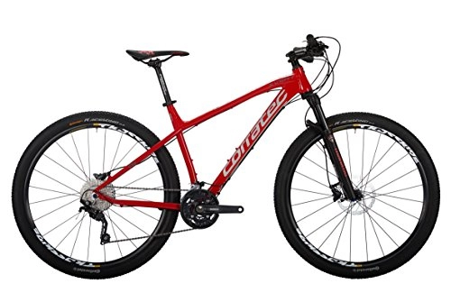Mountainbike : Corratec X Vert 29 0.3 Fahrrad, Hell Rot Glanz / Silber / Cool Grau, 44