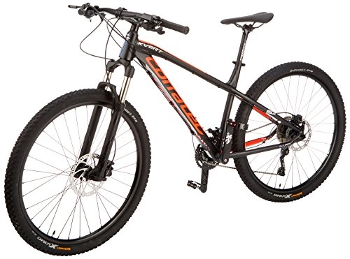 Mountainbike : Corratec X Vert 650B 0.4 Fahrrad, Schwarz matt / Neon Orange / Silber, 54
