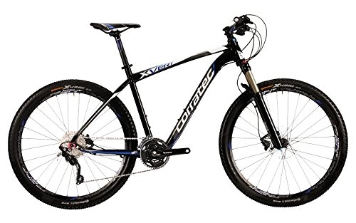 Mountainbike : Corratec X-Vert S 0.2, 27, 5", Mountainbike, 2015, schwarz blau weiss, RH 49 cm, 11, 10 kg