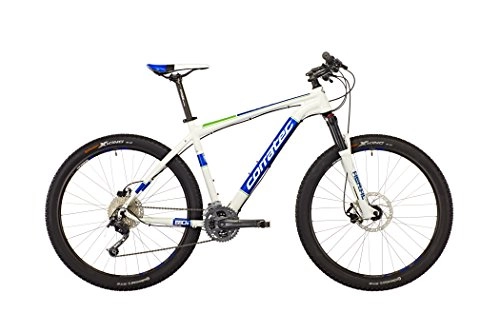 Mountainbike : Corratec X-Vert S 650B Expert 27, 5" white glossy / blue / green Rahmengröße 44 cm