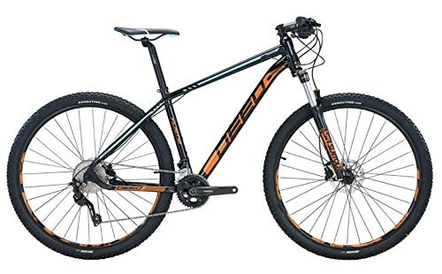 Mountainbike : DEED Flame 292 29 Zoll 45 cm Herren 10G Hydraulisch Scheibenbremse Schwarz / Orange