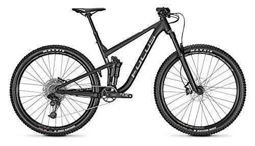 Mountainbike : Derby Cycle Focus Jam 6.7 Nine 29R Fullsuspension Mountain Bike 2020 (L / 47cm, Magic Black)