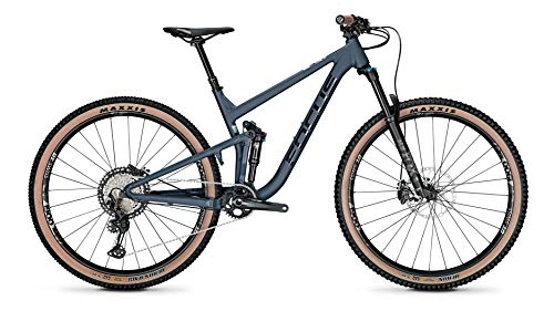 Mountainbike : Derby Cycle Focus Jam 6.8 Nine 29R Fullsuspension Mountain Bike 2021 (L / 48cm, Stone Blue)