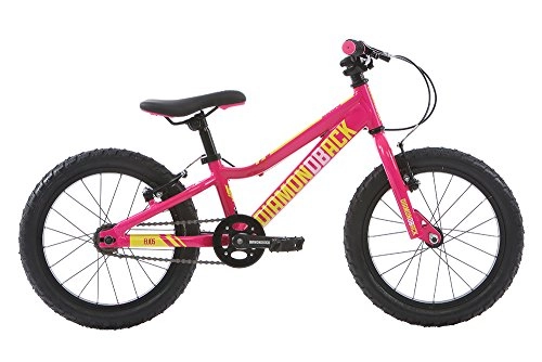 Mountainbike : Diamondback Kinder Elios Hardtail Mountainbike, Neon Pink, 20, 3 cm