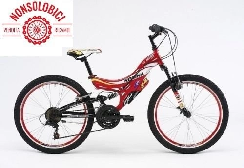 Mountainbike : Fahrrad Fahrrad Mountain Bike Königin 24 18 V Replica Moto GP Doppelfederung
