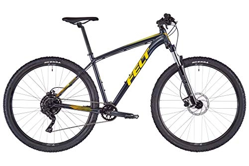 Mountainbike : Felt Dispatch 9 / 80 Charcoal Frost / Yellow Rahmenhhe 42, 5cm 2020 MTB Hardtail