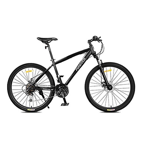 Mountainbike : FUFU 26-Zoll-Rennrad, 21-Gang-Fahrräder, Doppelscheibenbremse, Rahmen mit hoher Kohlenstoffstahl, Rennsport
